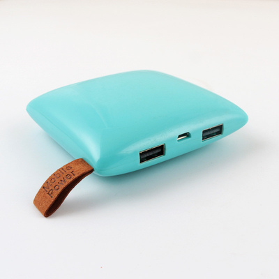 Blue Advertising Style Gift Power Bank Good Battery Quality 3000MAH
