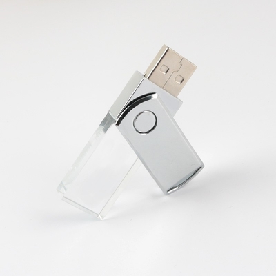 Superior Crystal Shinny LED Light USB Flash Drive 2.0 Full Memory