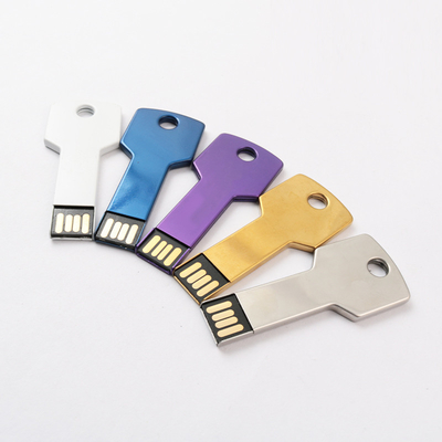 USB 2.0 And 3.0 64GB 128GB Metal Key Flash Drive Conform US Standard