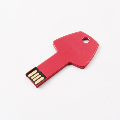 2.0 32GB 64GB 128GB Metal Key USB Flash Drive Conform To Europe Standard 50MB/S