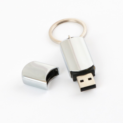 Metal Shiny Body USB Flash Drive 3.1 70MB/S 256GB 512GB 1TB With Ring