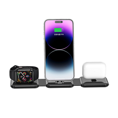 Foldable 3 In 1 Wireless Charger Magnetic Vertical Fast Speed