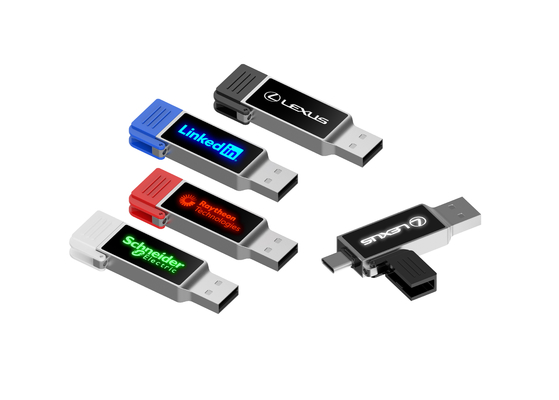 Small White Box OTG USB Flash Drives The Perfect Business Companion