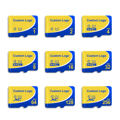 High-Speed UHS-II Micro SD Memory Cards with Support OEM Print 1 Years