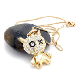 Cat-shaped Necklace USB Stick Customized Logo And Memory Very Good For Holiday Gift