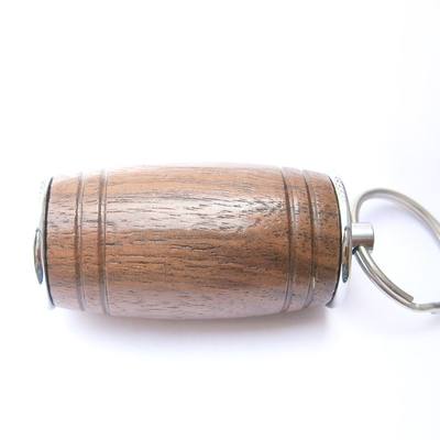 Oil Shaped Wooden USB Flash Drive 2.0 And 3.0 Full Memory PCBA