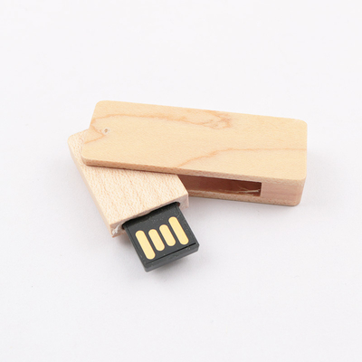2.0 High Speed Maple Wooden USB Memory Ce Fcc Rohs H2 Test Passed
