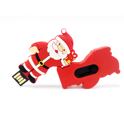 Christmas Gift Cartoon Character Usb Flash Drive 2.0 15MB/S 64GB 128GB