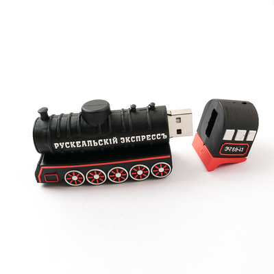 3D Copy Real Train USB Drive Customized Shapes Usb 3.0 Full Memory