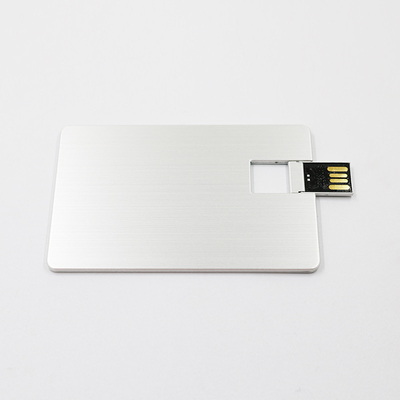 32GB 64GB Metal credit card style usb drive UDP flash 2.0 80MB/S