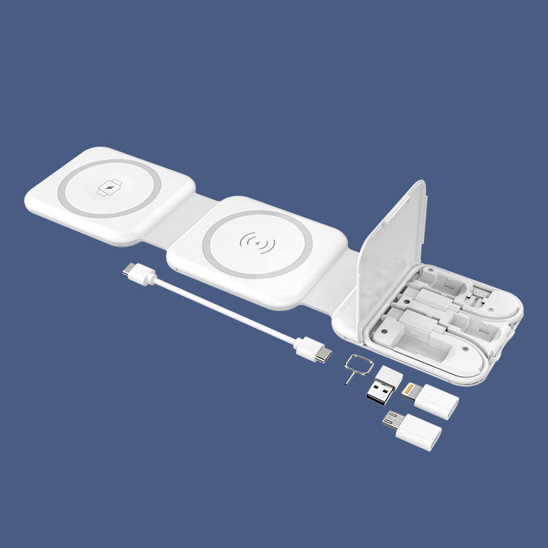 Smi Usb Magnetic Two In One Wireless Charger With USB And Micro Lightning SMI ...