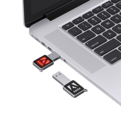 High Speed USB Flash Drive With Metal/Plastic Body LED Light Shine When Working