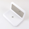 Plastic Collapsible Clock Wireless Charger White Color 20W Fast Speed