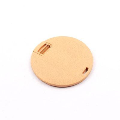 Recycle Straw Material Card Usb Stick Promotional Gifts 2.0 20MB/S 64GB 128GB