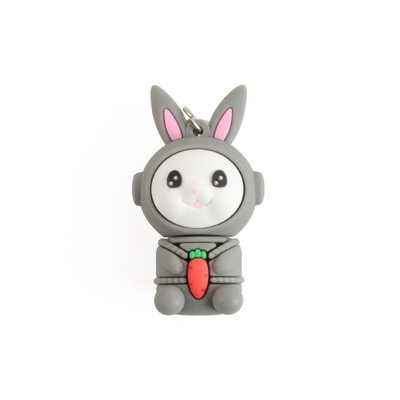 128GB 256GB​ Rabbit Shaped Pvc 3.0 USB Flash Drive Customized Design