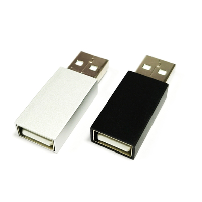 Support By MOQ Quantity - Silver Safety Charging USB Data Blocker