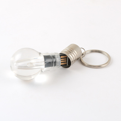 Lightbulb Shaped Custom Crystal Flash Drive 90x30cm