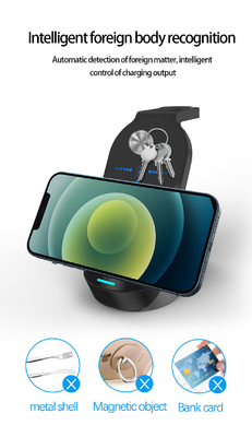 Qi-enabled Devices Multifunction Wireless Charger with 10mm Transmission Distance