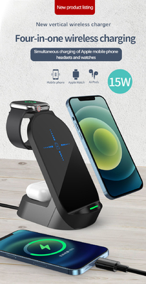 Qi-enabled Devices Multifunction Wireless Charger with 10mm Transmission Distance