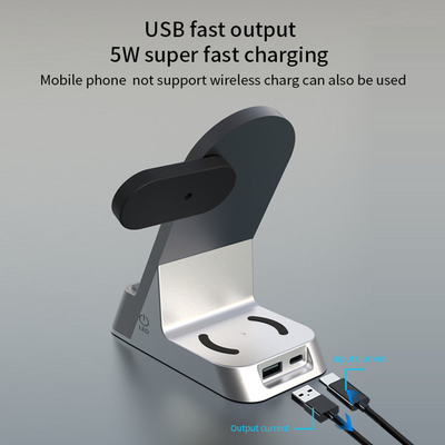 Multifunction Wireless Charger with Input 5V/2A Name ≤6mm Transmission Distance