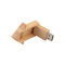 Custom Logo House shaped Wooden Usb Flash Drive with Natural Wood for Business Gifts