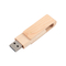 USB A and Type c Wooden USB Flash Drive with USB2.0/3.0 Interface Type for Fast Data Transfer
