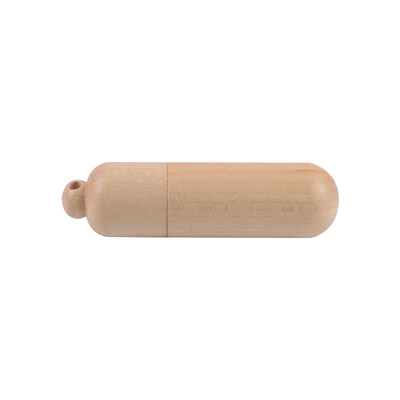 Maple Wooden Pen Drive USB Flash Drive 2.0 3.0 Fast Speed With Lanyard 512GB