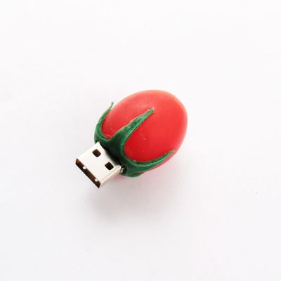 Tomato shaped to Actual Food Personalized USB Flash Drives with 7-15 Days Lead Time