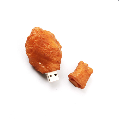 Artificial Food Shaped By Chicken Leg Usb Flash Drive Usb 2.0 And 3.0