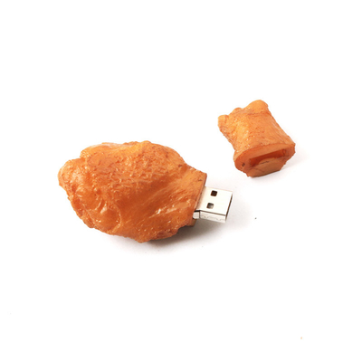 Artificial Food Shaped By Chicken Leg Usb Flash Drive Usb 2.0 And 3.0