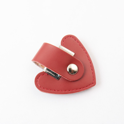 OEM Leather USB Drive With Encryption Customized Color