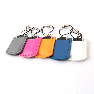 Custom Logo Supported Leather USB Flash Drive With 20MB/S Reading Speed