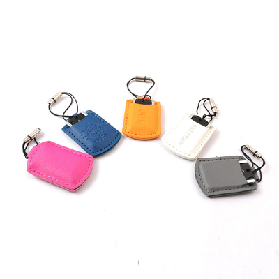 Custom Logo Supported Leather USB Flash Drive With 20MB/S Reading Speed