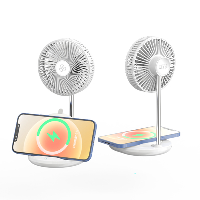 with fan wireless charger good for summer gift and promotion 2024 new products