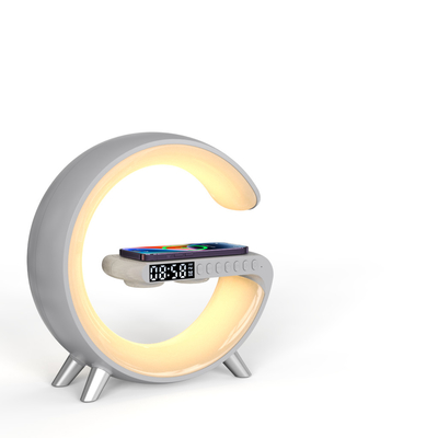 With LED With Clock With Speaker With Bluetooth Wireless Charger Fast 15W