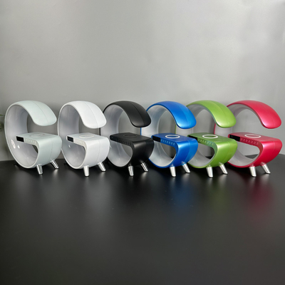 With LED With Clock With Speaker With Bluetooth Wireless Charger Fast 15W