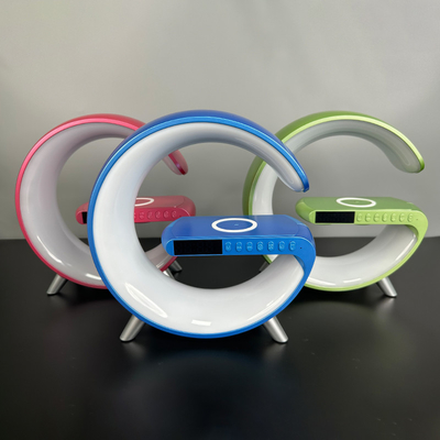With LED With Clock With Speaker With Bluetooth Wireless Charger Fast 15W
