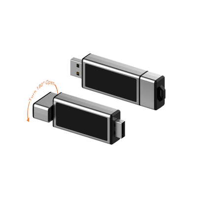 Like Photos Show Crystal USB Stick With LED Light For Support Uploading Data