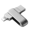 Metal Type C USB Flash Drives with Uploading Data and Waterproof Support