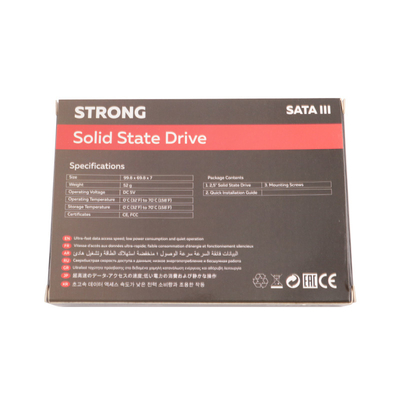 High Capacity 2.5 Inch SATA SSD 1TB 512GB 256GB 128GB MTBF 1.5 Million Hours