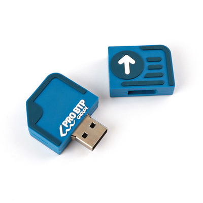 2GB Custom USB Flash Drives 10 Years Data Retention Free And Fast Artwork Customizable