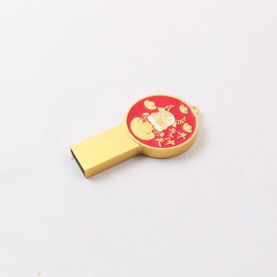 Logo Print Shockproof -20°C To 85°C Metal USB Flash Drive 8-15MB/s Write