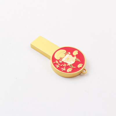 Logo Print Shockproof -20°C To 85°C Metal USB Flash Drive 8-15MB/s Write