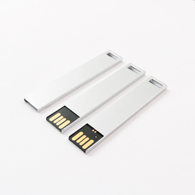 Silver Or Customized Made Metal USB Flash Drive -20°C To 85°C For Your Business