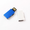Customized Silver Metal USB Flash Drive Toshiba Flash Chips Inside