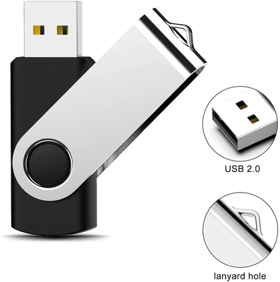 White Plastic USB Stick Characteristic Recycle Material Full Memory Graded A