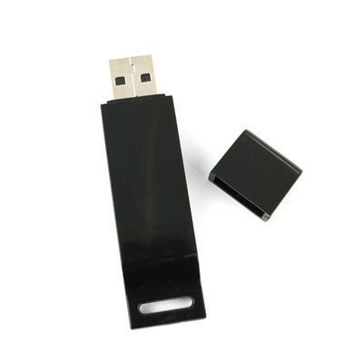 Recycled Black USB Stick Memory 32G-1TB Customizable Body with Rubber Oil Finish