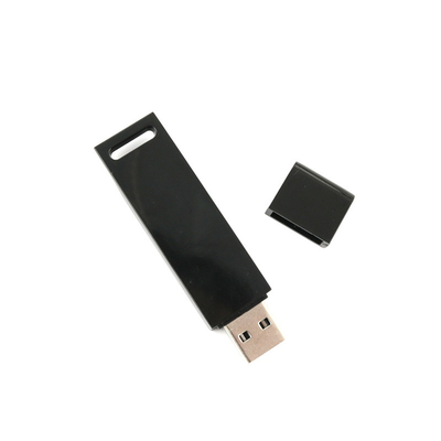 Recycled Black USB Stick Memory 32G-1TB Customizable Body with Rubber Oil Finish