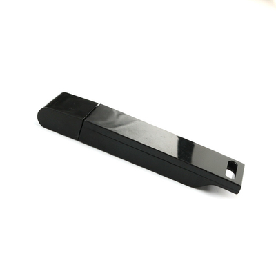 Recycled Black USB Stick Memory 32G-1TB Customizable Body with Rubber Oil Finish