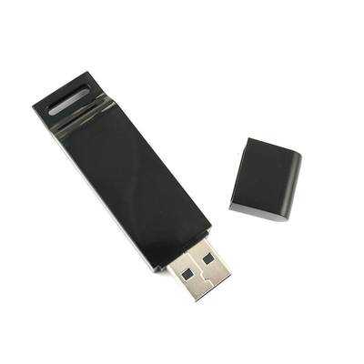 Recycled Black USB Stick Memory 32G-1TB Customizable Body with Rubber Oil Finish